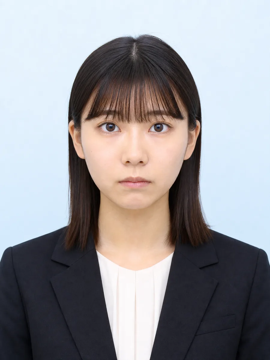 証明写真（AI生成・架空）