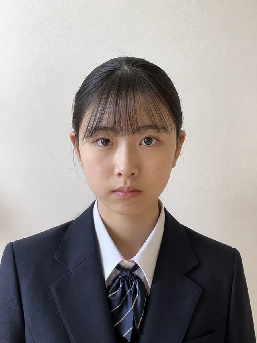 証明写真(AI生成・架空)